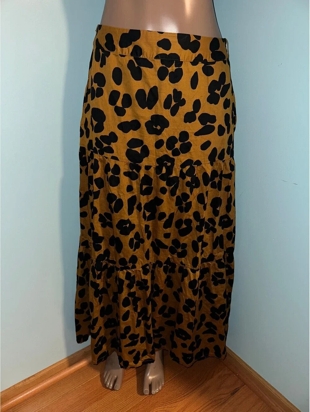 Who What Wear Women's Y2K Boho Leopard Print 10